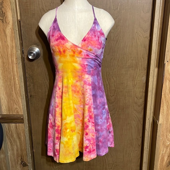 Hand Crafted Tie Dye Dress - Picture 1 of 4